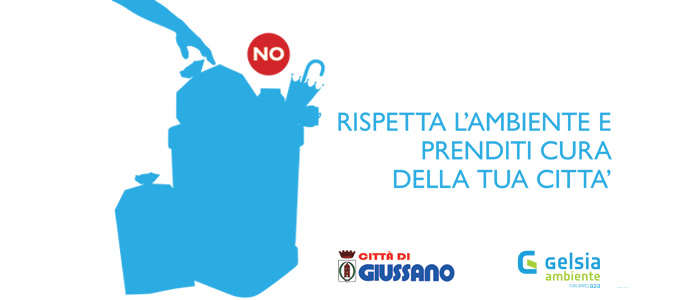 , Giussano: stop all&#8217;utilizzo scorretto dei cestini stradali, Gelsia Ambiente, Gelsia Ambiente